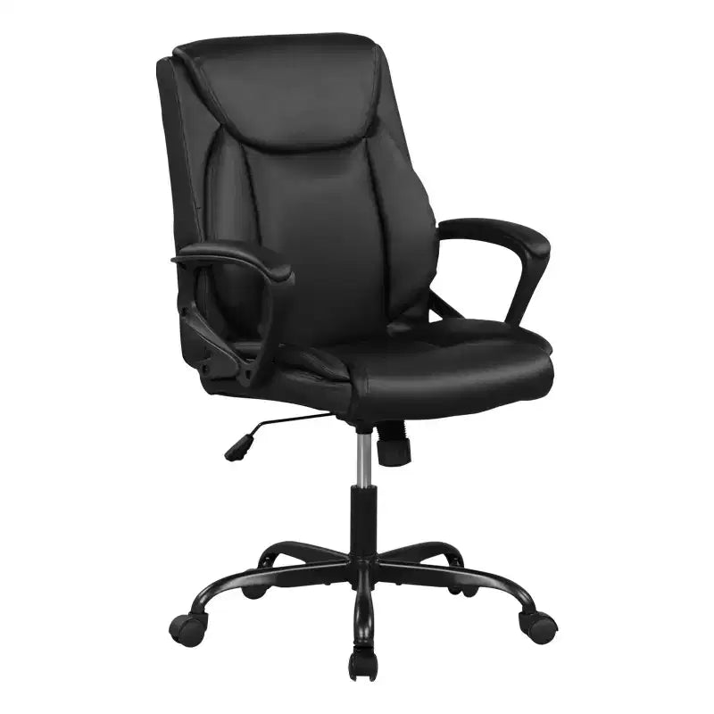 BestMassage Office Chair Computer Chair with Breathable PU Leather