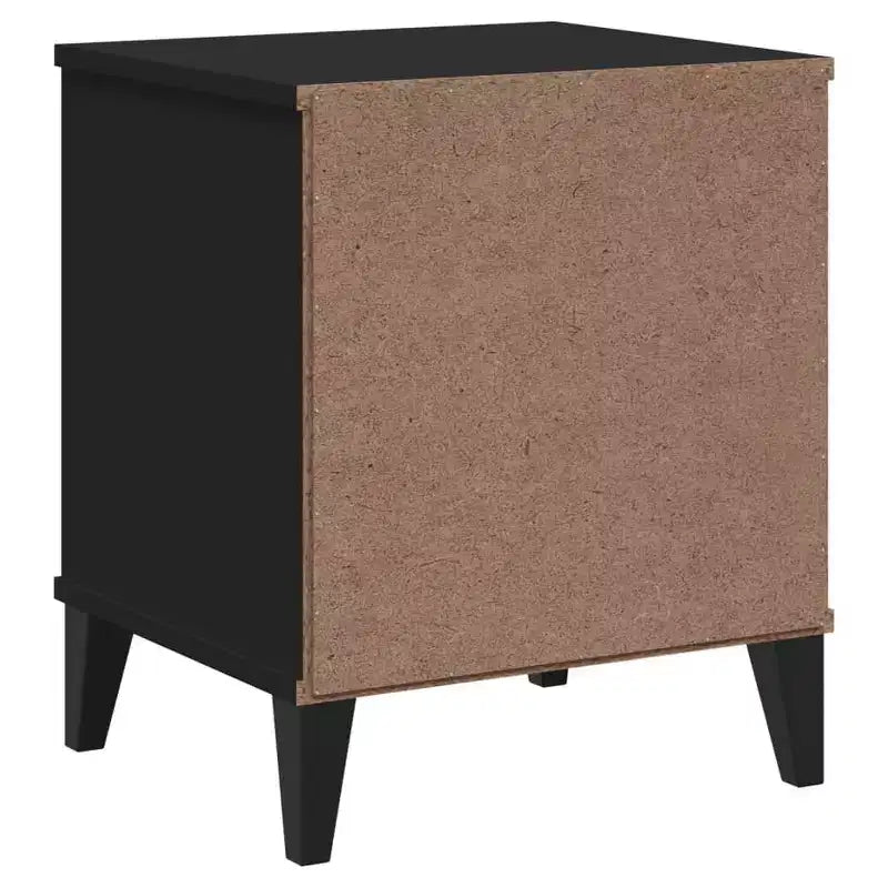 Bedside Cabinet Accent End Table Bedroom Furniture Engineered Wood