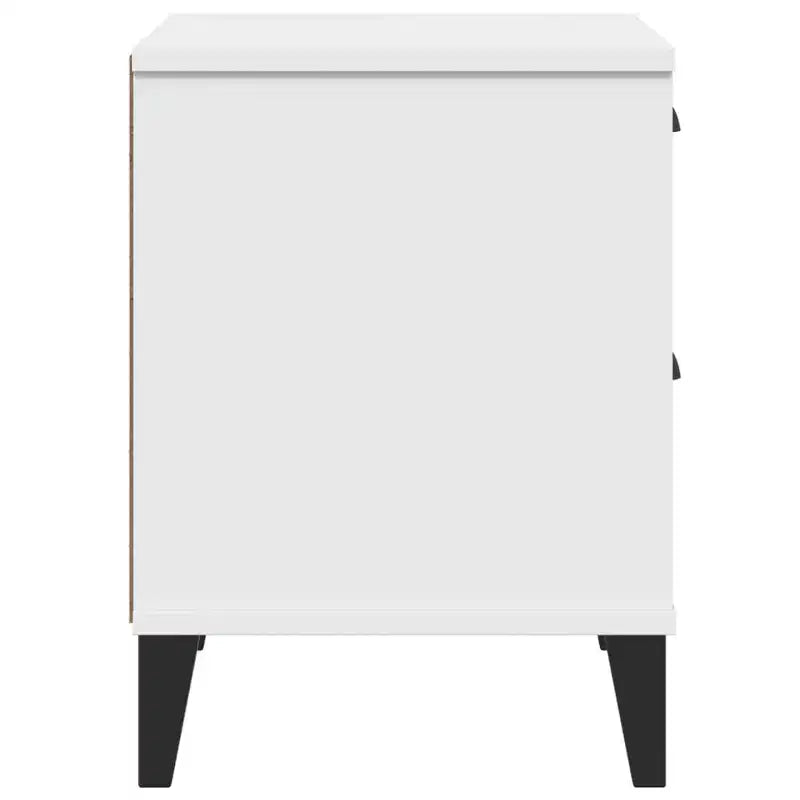 Bedside Cabinet Accent End Table Bedroom Furniture Engineered Wood