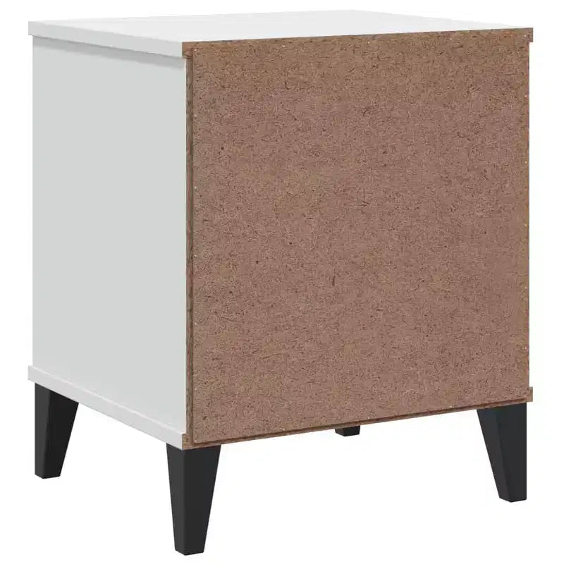 Bedside Cabinet Accent End Table Bedroom Furniture Engineered Wood