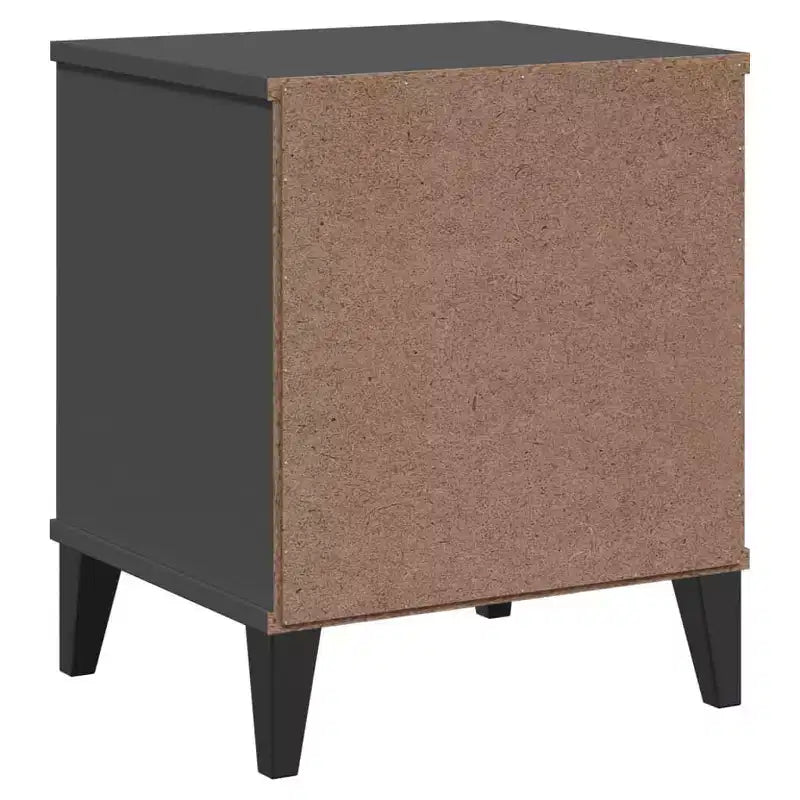 Bedside Cabinet Accent End Table Bedroom Furniture Engineered Wood