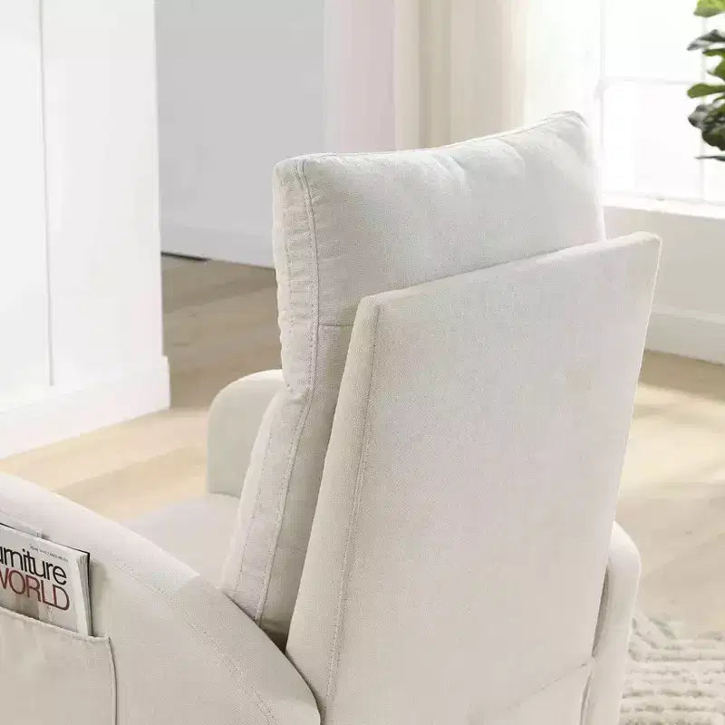 Modern Accent Chair High Backrest Lounge Chair Armchairs Rocking Chair