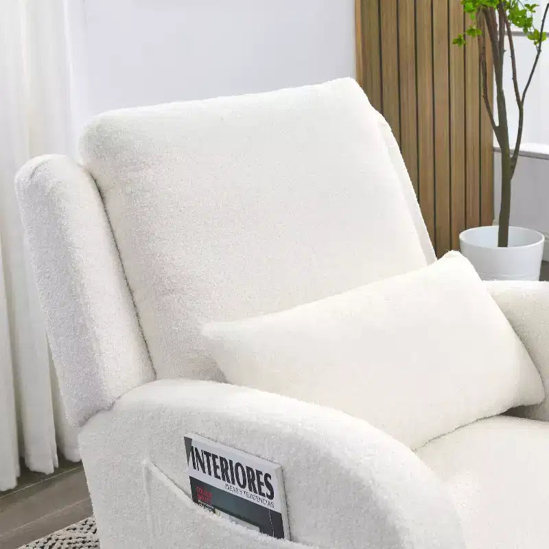 Modern Accent Chair High Backrest Lounge Chair Armchairs Rocking Chair