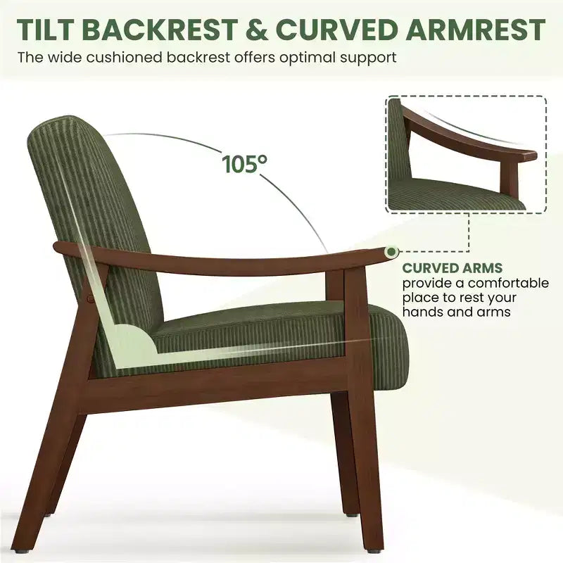 Modern style armchair