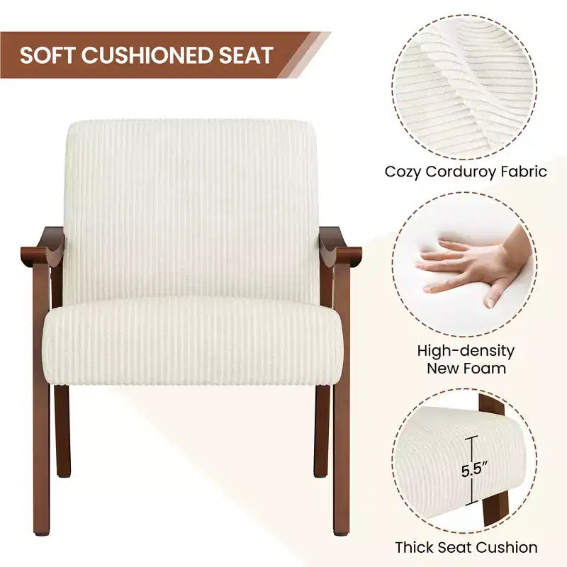 Modern style armchair