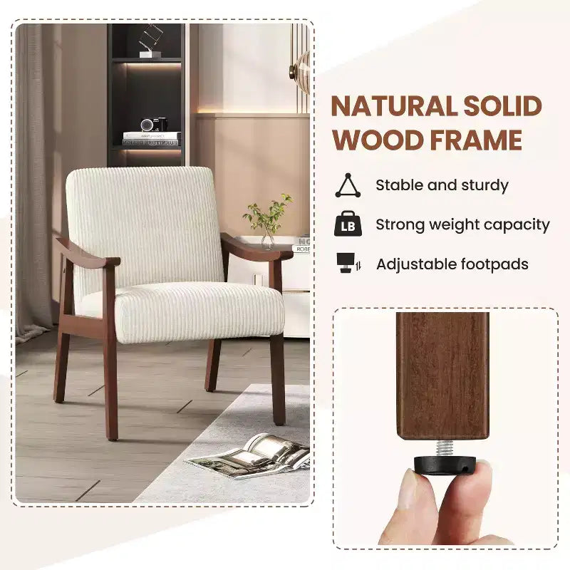 Modern style armchair