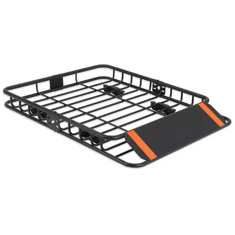 Roof Rack, Rooftop Cargo Carrier Steel Basket, Car Top Luggage Holder for SUV and Pick Up Trucks, 200 lb. Capacity