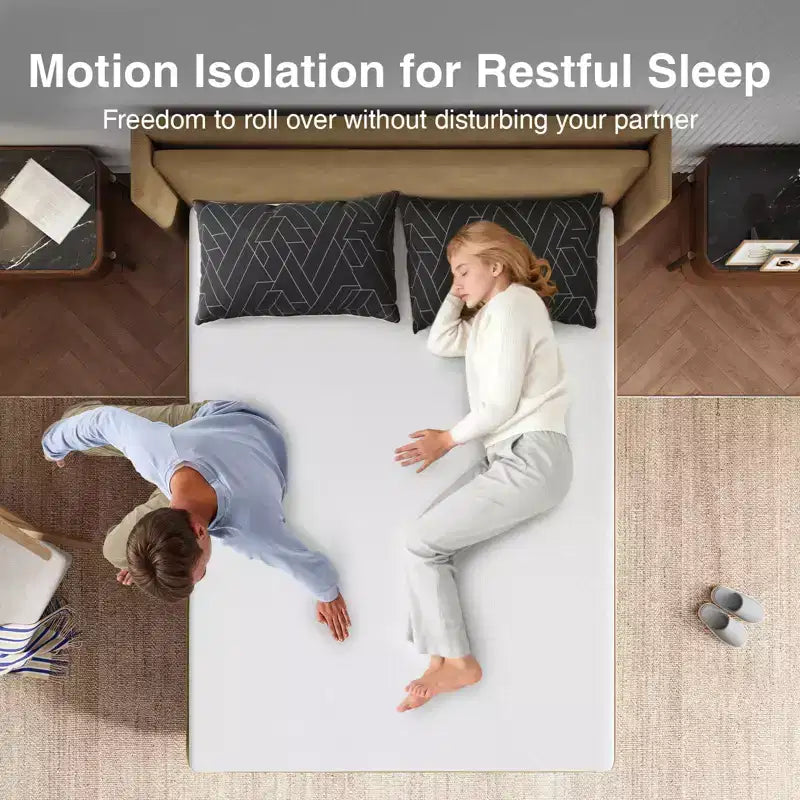 10/12/14 inch Medium Cooling Gel Memory Foam Bed-in-a-Box Mattress for Pressure Relief