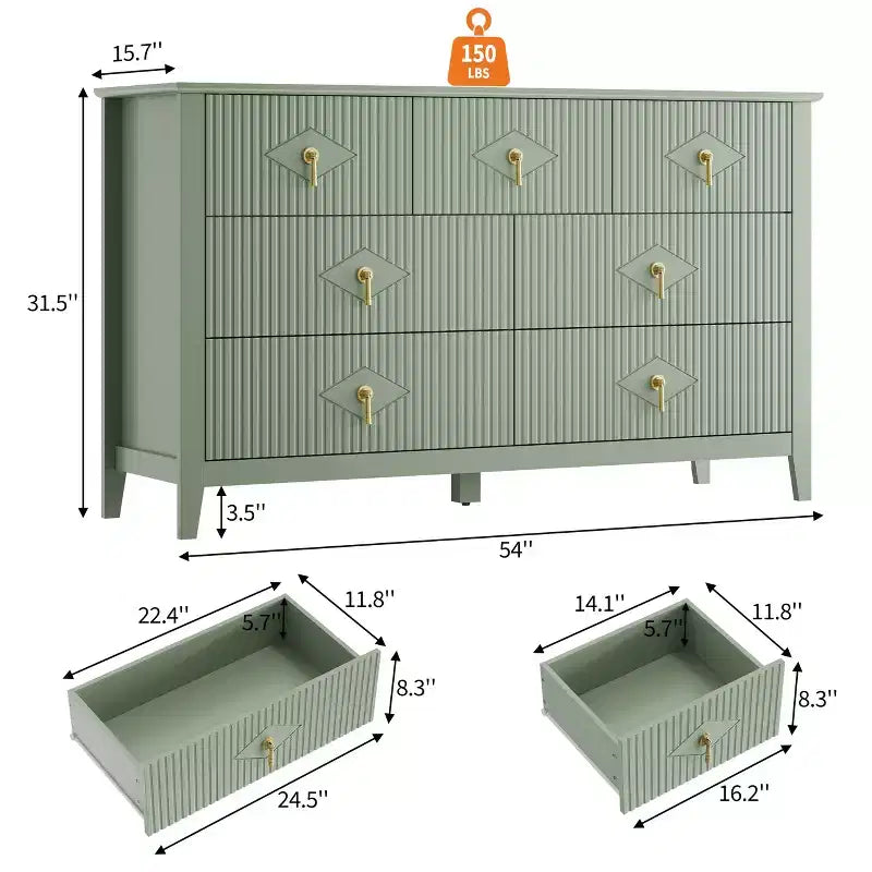 Modern white glass door side cabinet