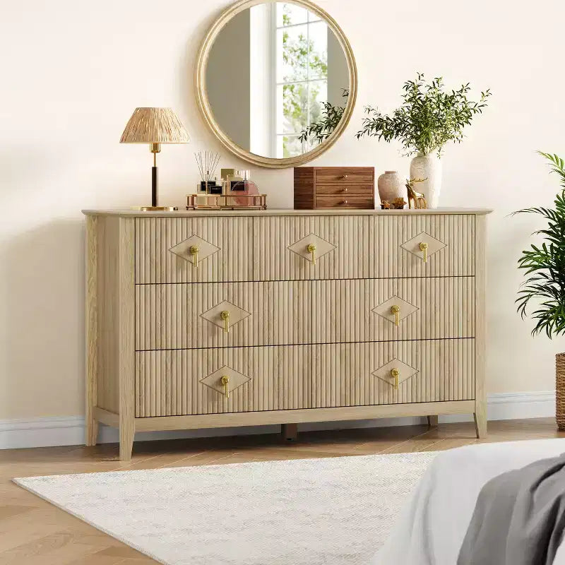 Modern white glass door side cabinet